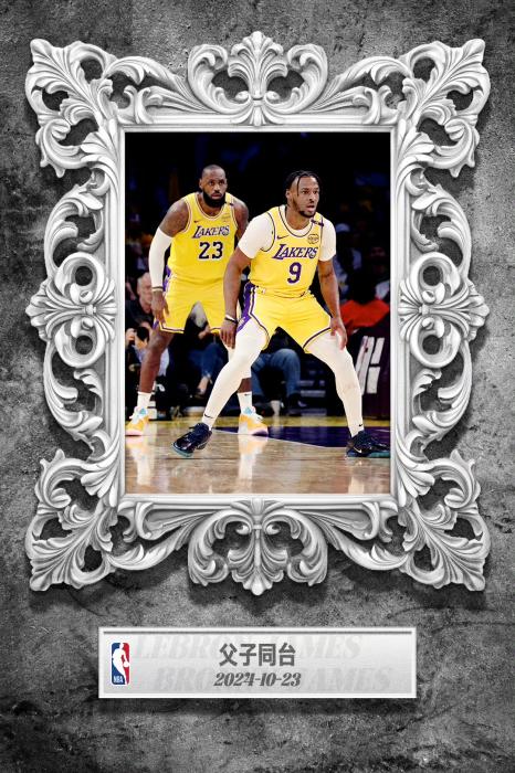 湖人110-103击败森林狼，詹姆斯与布朗尼首次同场